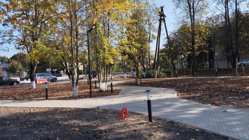 Работы по реконструкции Аллеи Славы в Тучково завершаются