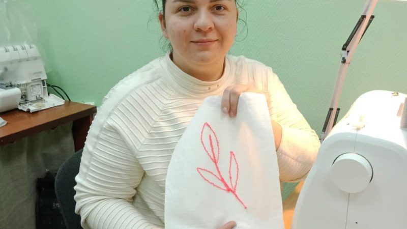 Ружанки учились машинной вышивке