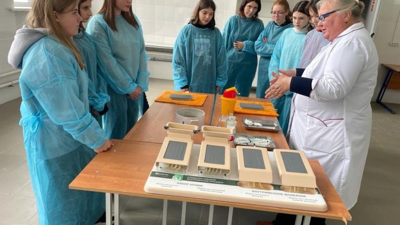 Лицеисты ознакомились с профессией ветеринара