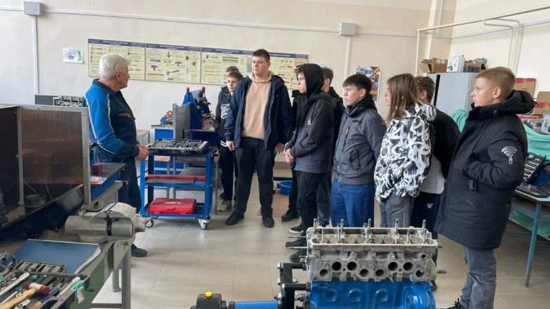 Лицеистам — о профессии мастер по ремонту автомобилей