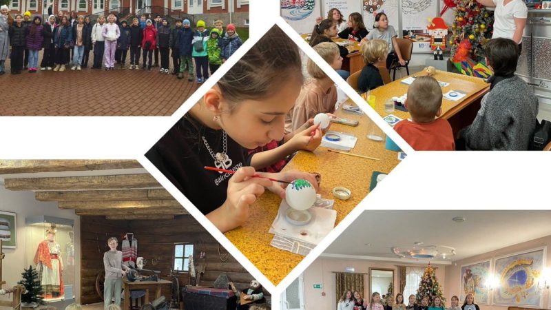 Тучковские школьники узнали, как делают елочные игрушки
