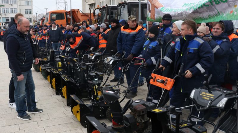 Рузский округ участвовал в общеобластном смотре коммунальной техники