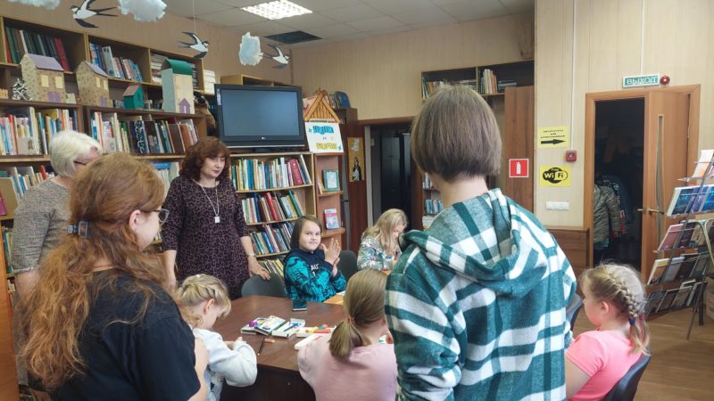 Юные дороховчане занимались творчеством вместе со студентами МГКИ