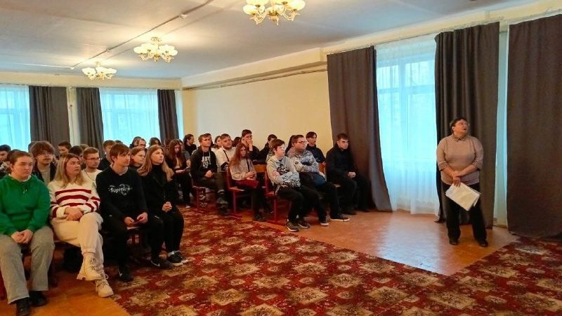 Тучковским студентам — о сплочении коллектива