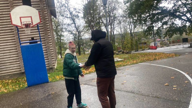 Посетители Городка участвовали в подвижной игре