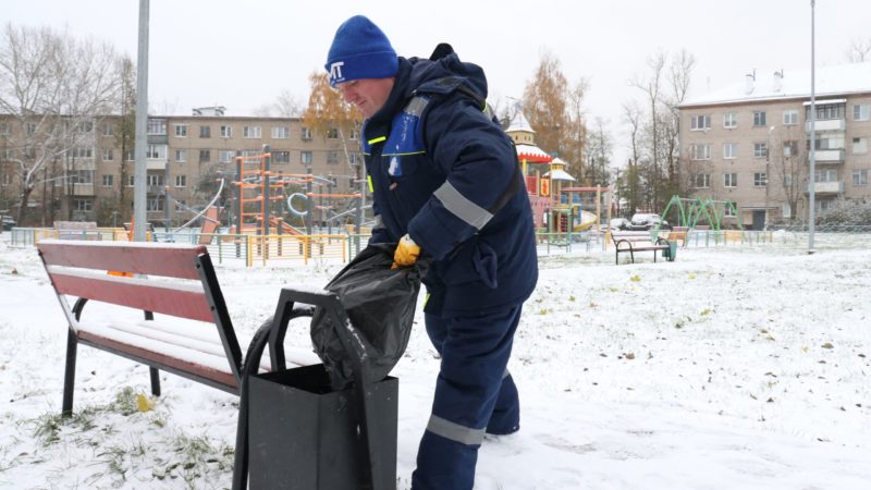 Его призвание —  содержать в чистоте город