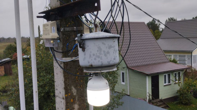 В Рузском округе следят за состоянием уличного освещения