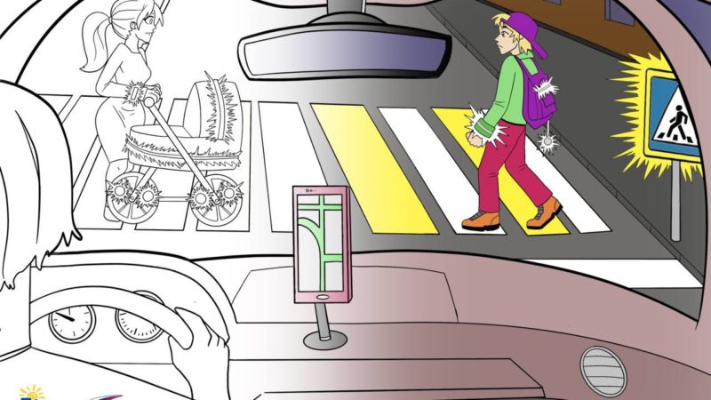 Темнеет рано – будьте заметными для водителей