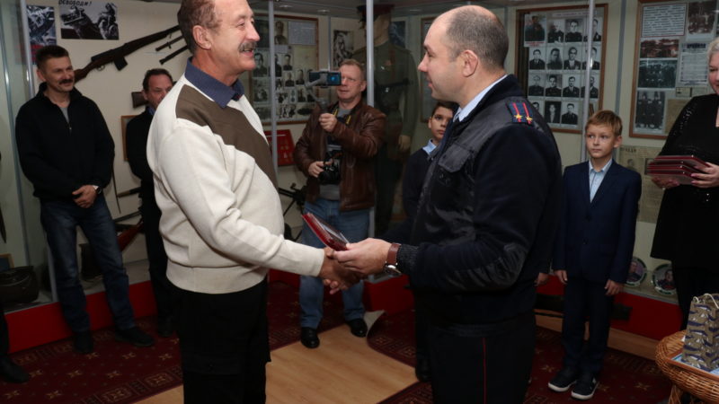 Сотрудников и ветеранов патрульно-постовой службы полиции Рузы поздравили со столетием подразделения