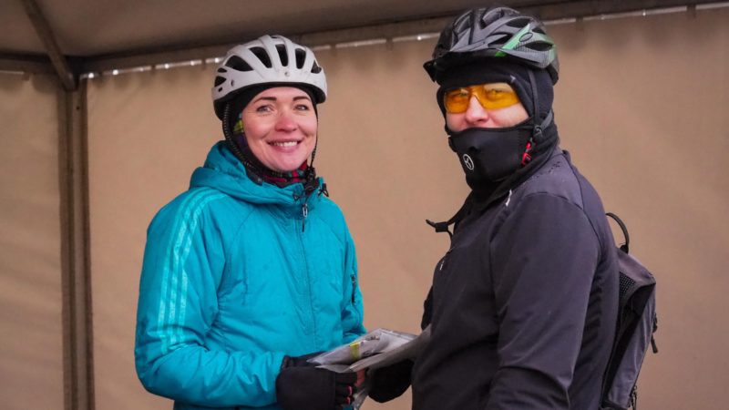 Рузские волонтеры работали на велозаезде