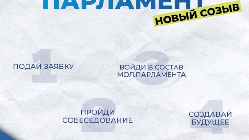 Молодежный парламент ждет инициативных ружан