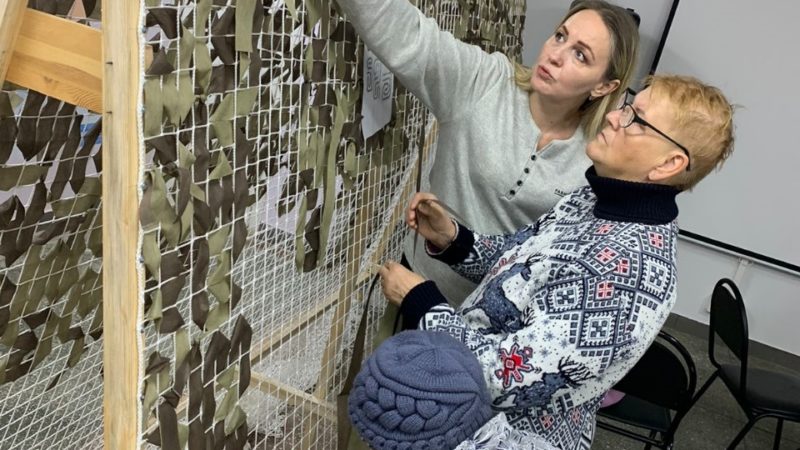 Тучковцев научат плести маскировочные сети