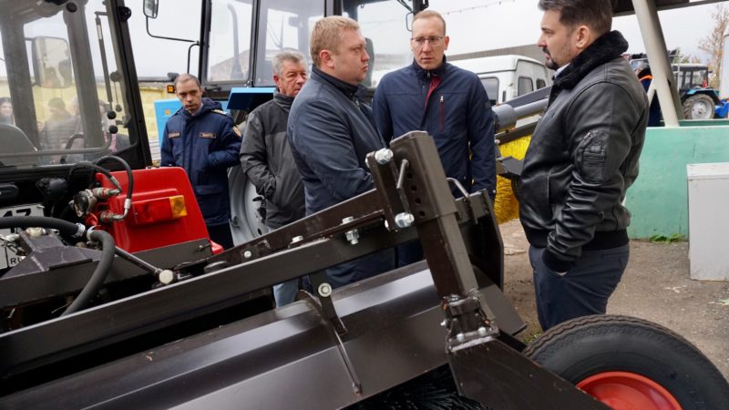 Готовность округа к снегопадам проверил Николай Пархоменко