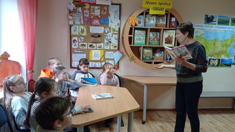 Герой литературного часа в Тучковской библиотеке – старик Хоттабыч