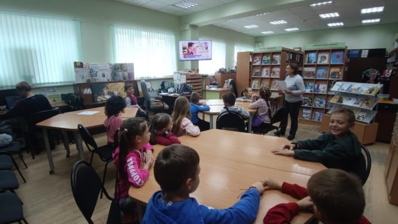 Познавательный час в Тучковской библиотеке – о папе