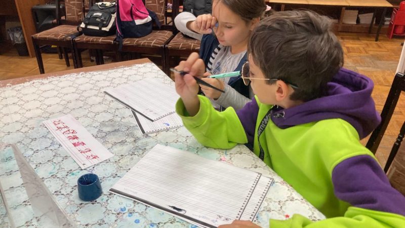 Юные ружане создавали свои тексты и виды буквиц