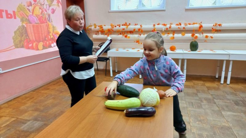 Рузские дошколята в библиотеке учились собирать урожай