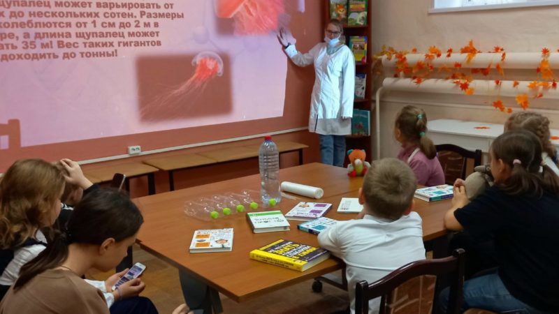 Рузские ребята пополнили знания о медузах