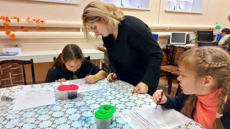 Юные ружане учатся владеть пером