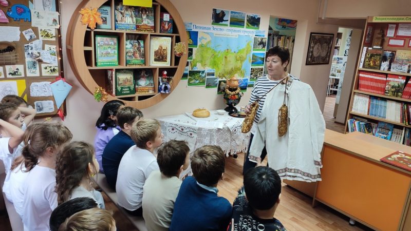 Тучковским школьникам – о предках-славянах