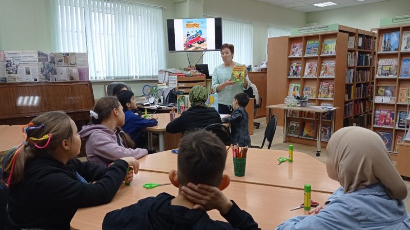 Юных тучковцев на творчество вдохновил Незнайка