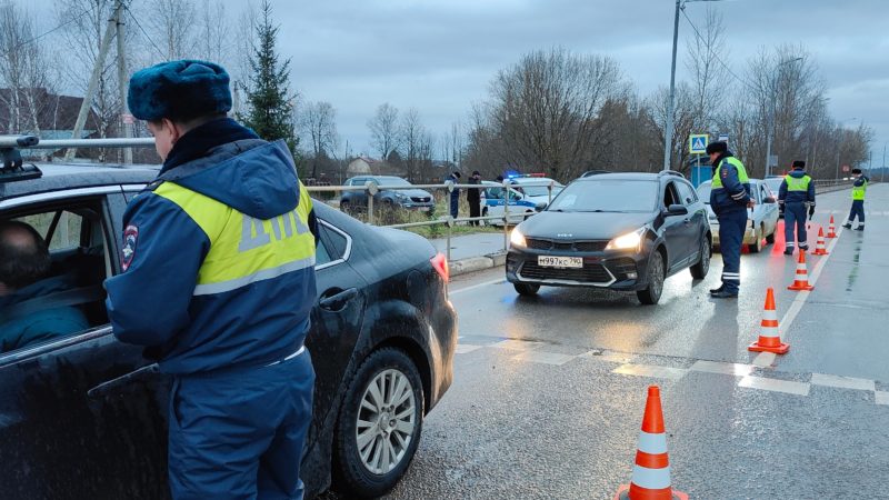 В Рузском округе выявляют нетрезвых водителей