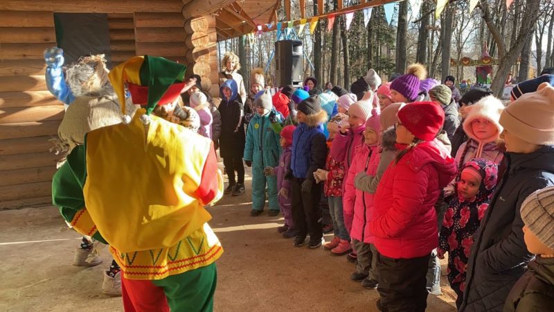 На Городке прошел зимний праздник