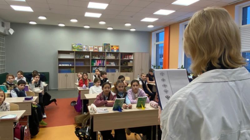 Тучковские школьники узнали интересные факты о гербах