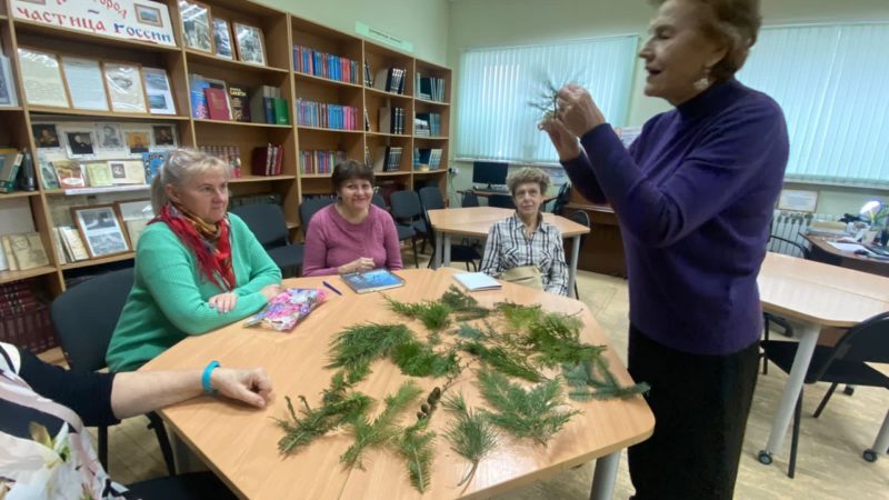 В Тучковской библиотеке – урок по ландшафтному дизайну