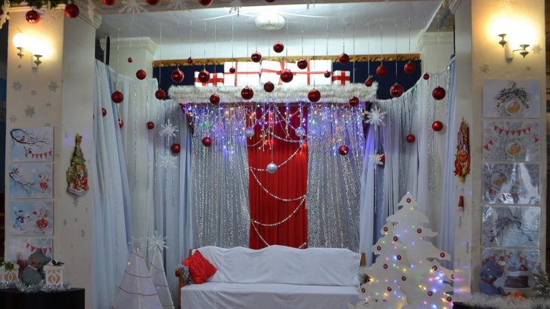 Юные дороховчане изобразили зимнее настроение