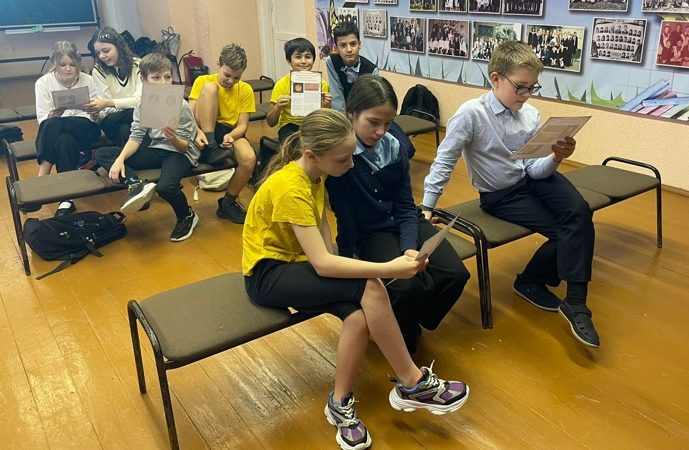 Никольские школьники вспоминали поэзию Тютчева