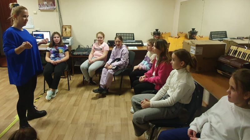 Юные беляногорцы учились петь