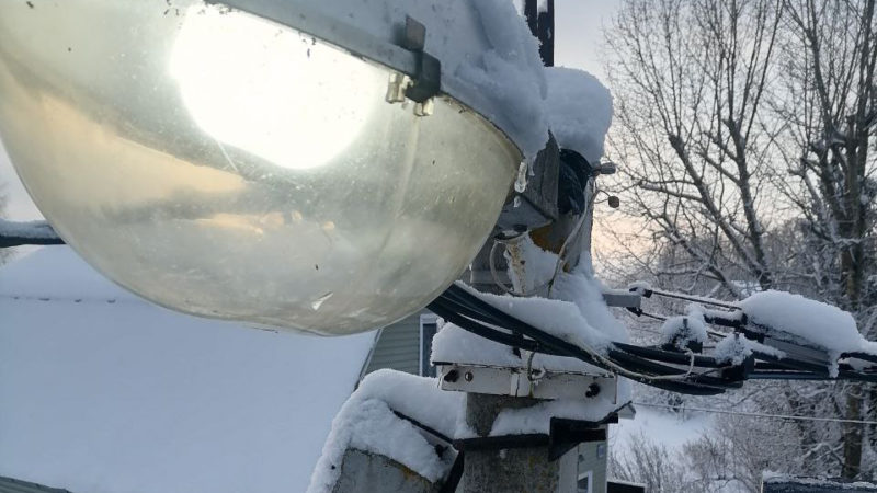 В Рузском округе приводят в порядок уличное освещение