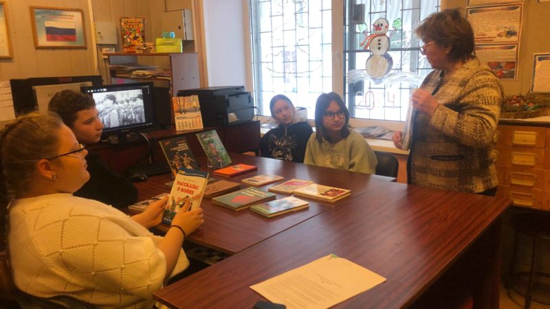 Сытьковским школьникам — о битве за Москву