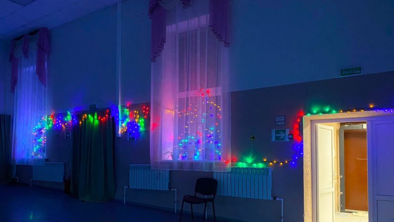 Горбовский клуб подготовился к новогодним праздникам