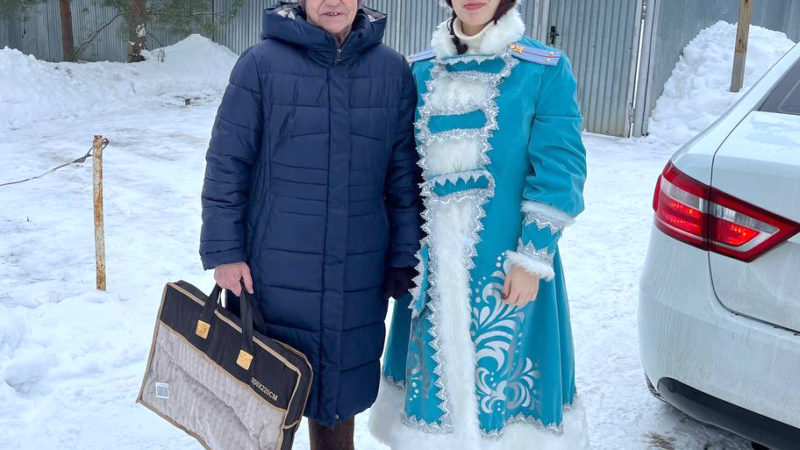 В Рузском округе прошла акция «Полицейский Дед Мороз»