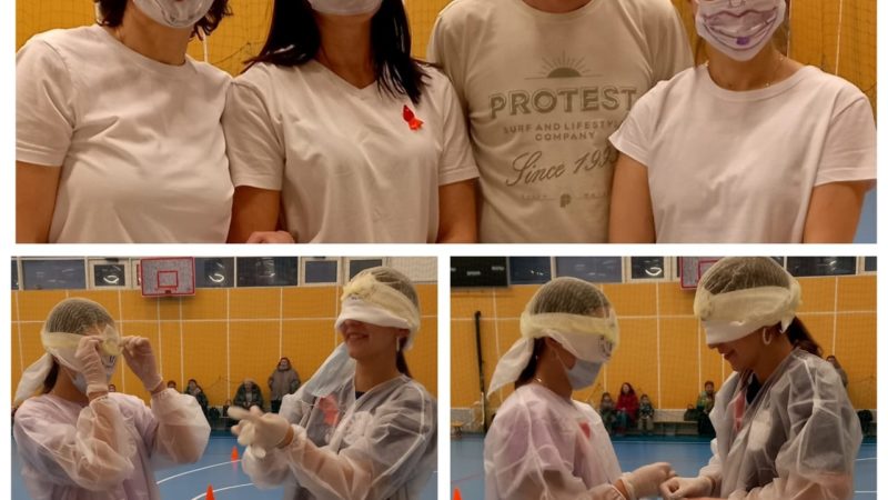 В Тучковской школе соревновались школьники, педагоги и медработники