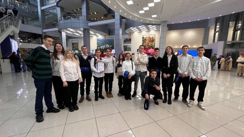 Школьники Рузского округа побывали на форуме «Патриот — это я»