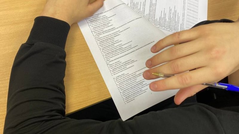 Тучковские школьники прошли тестирование по выбору профессии