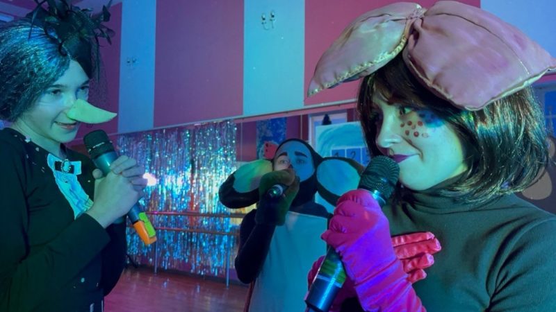 Юные тучковцы участвовали в новогодней анимационной программе