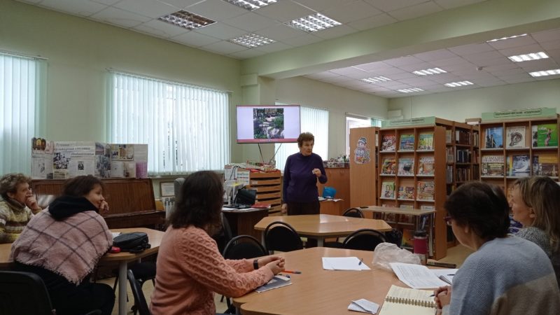 В Тучковской библиотеке есть занятия для взрослых и детей