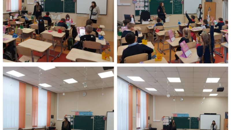 Тучковским школьникам напомнили про безопасный Новый год