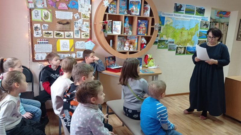 Юные тучковцы участвовали в мастер-классе и играли в библиотеке