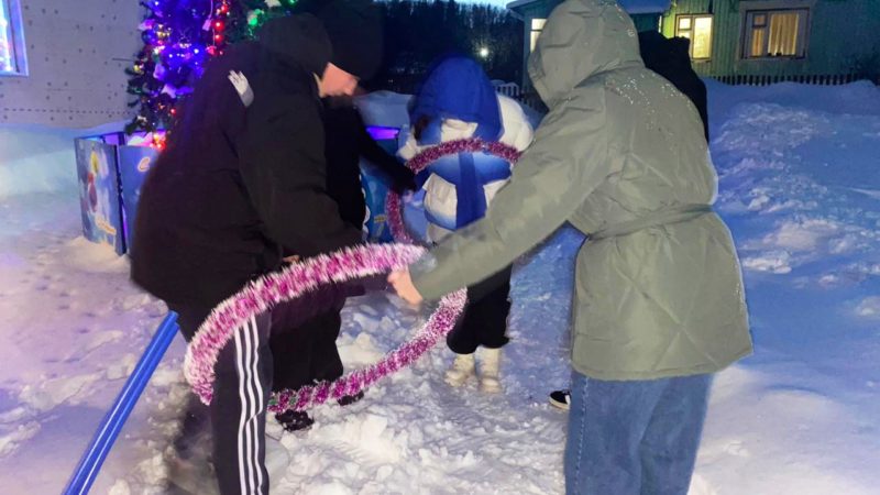 Горбовцы участвовали в развлекательной программе