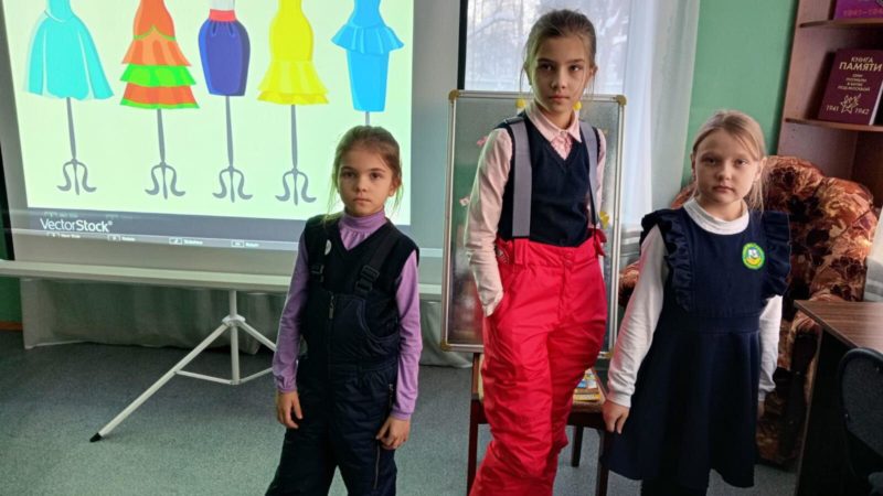 Юные беляногорцы участвовали в манекен-челлендже