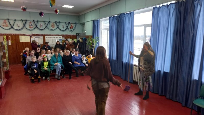 Юные богородцы участвовали в новогоднем утреннике