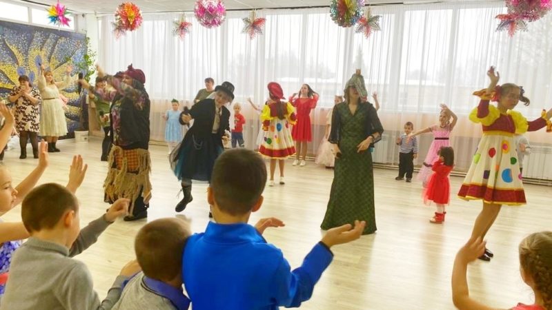 Юные космодемьянцы веселились на «Новогодней елке»