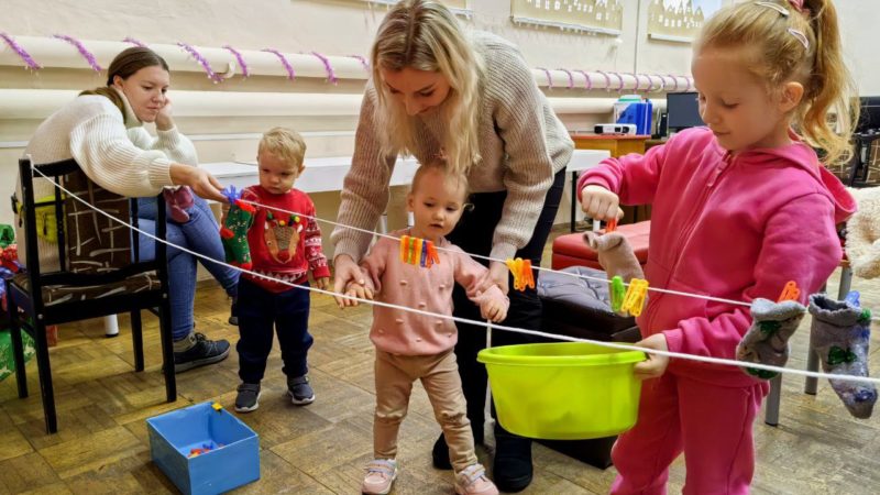 В семейном клубе «Развивайка» не бывает скучно малышам