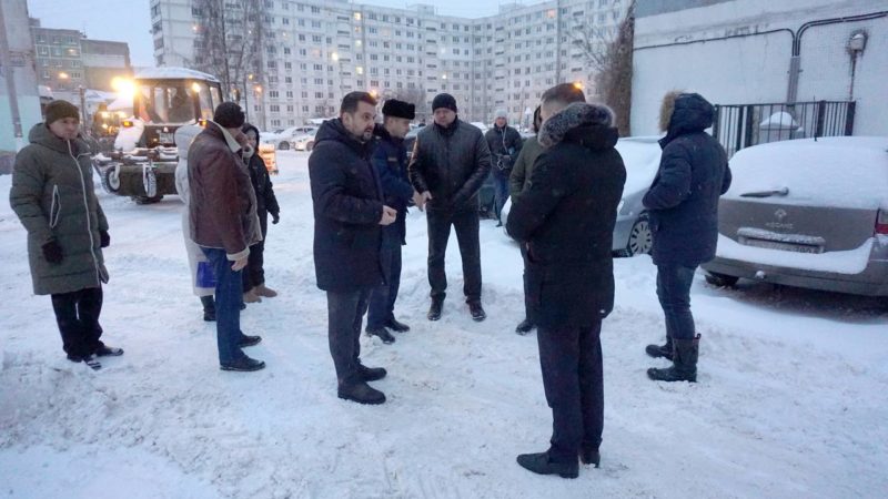 Николай Пархоменко провел объезд территории в поселке Тучково