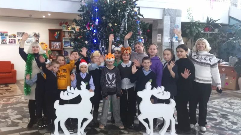 Юные лидинцы участвовали в зимнем празднике